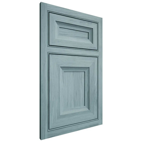 Shiloh Cabinetry Beaded Inset Windsor Hickory Plain Cut Sky Door