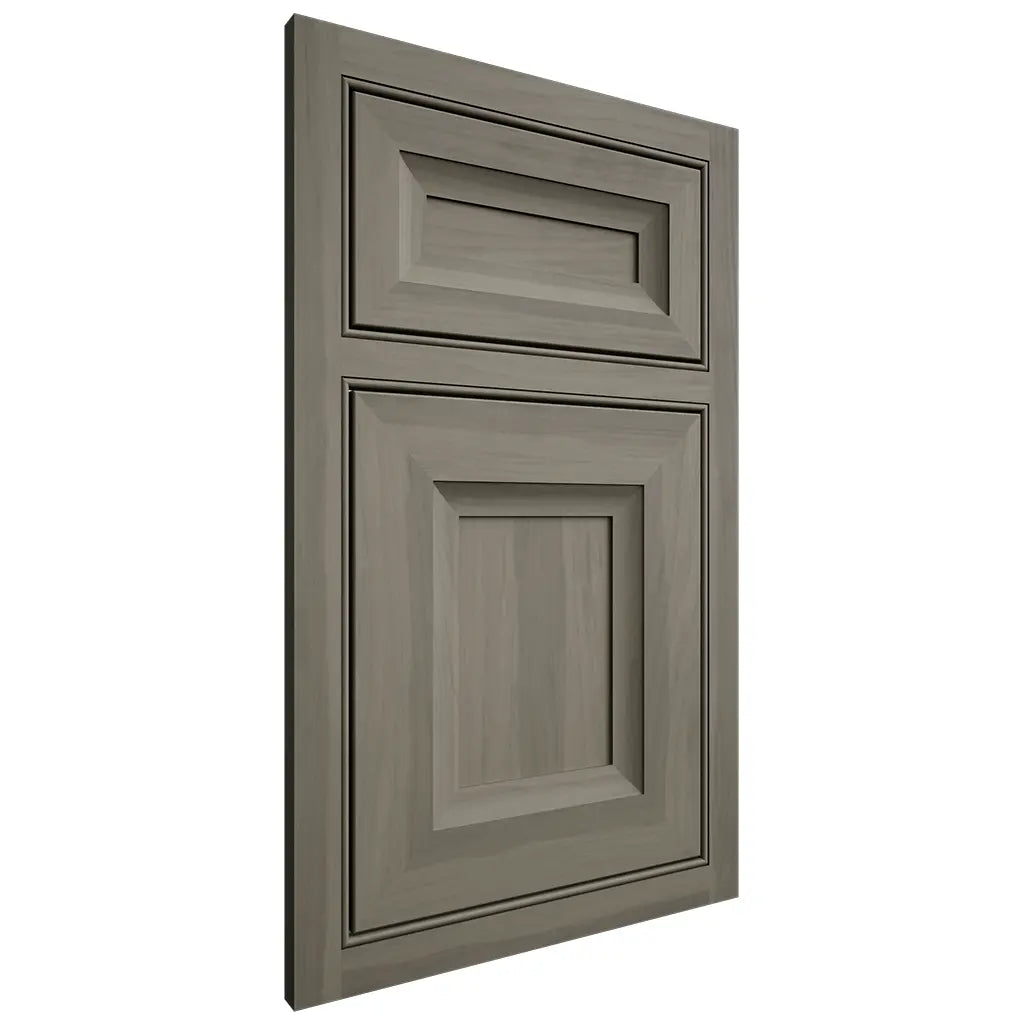 Shiloh Cabinetry Beaded Inset Windsor Hickory Plain Cut Thyme Door