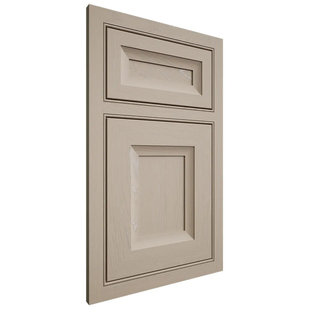 Shiloh Cabinetry Beaded Inset Windsor Maple Plain Cut Pebble Door