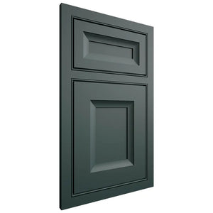 Shiloh Cabinetry Beaded Inset Windsor Paintable Billiard Green Door