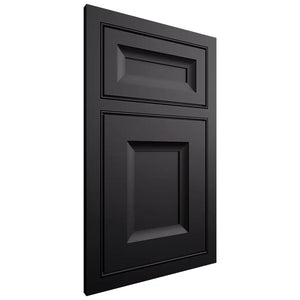 Shiloh Cabinetry Beaded Inset Windsor Paintable Black Door