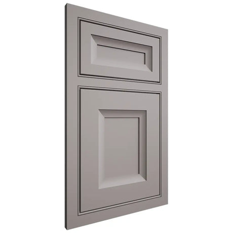 Shiloh Cabinetry Beaded Inset Windsor Paintable Dovetail Gray Door