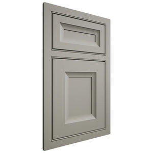 Shiloh Cabinetry Beaded Inset Windsor Paintable Evergreen Fog Door