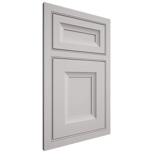 Shiloh Cabinetry Beaded Inset Windsor Paintable Light French Gray Door