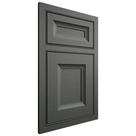 Shiloh Cabinetry Beaded Inset Windsor Paintable Pewter Green Door