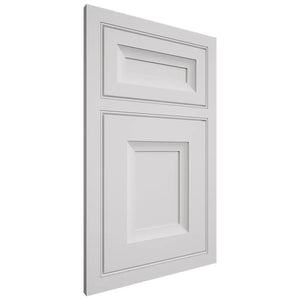 Shiloh Cabinetry Beaded Inset Windsor Paintable Polar Door