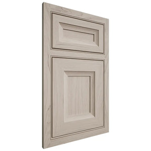 Shiloh Cabinetry Beaded Inset Windsor Poplar Plain Cut Seagull Door