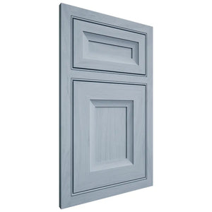 Shiloh Cabinetry Beaded Inset Windsor Poplar Plain Cut Sky Door