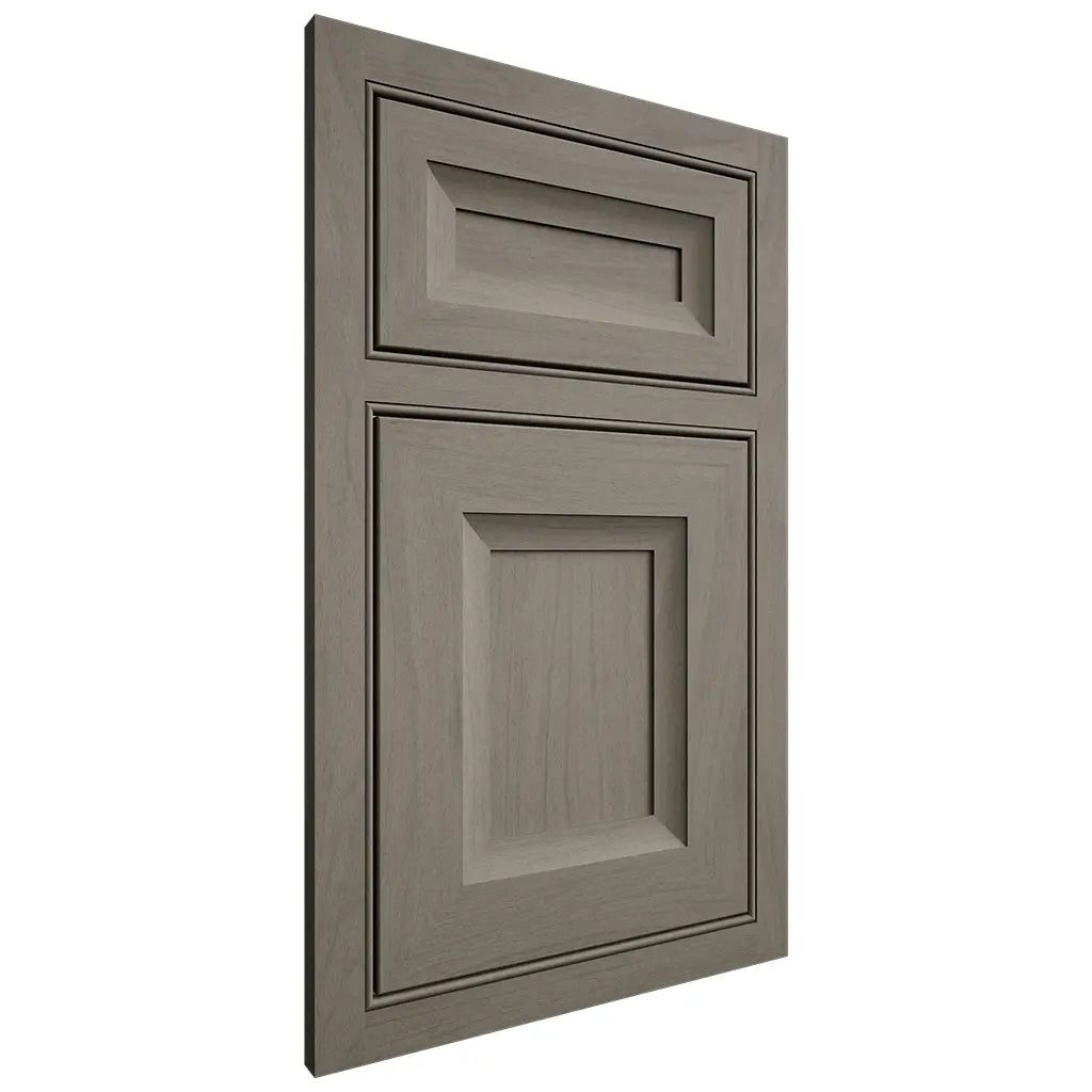 Shiloh Cabinetry Beaded Inset Windsor Poplar Plain Cut Thyme Door