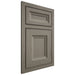 Shiloh Cabinetry Beaded Inset Windsor Poplar Plain Cut Thyme Door