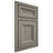 Shiloh Cabinetry Beaded Inset Windsor Walnut Plain Cut Thyme Door