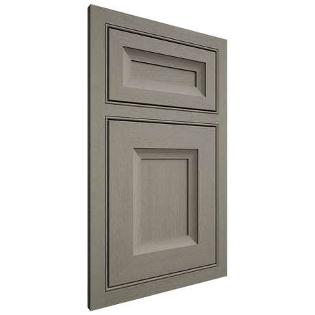 Shiloh Cabinetry Beaded Inset Windsor Walnut Plain Cut Thyme Door