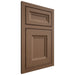 Shiloh Cabinetry Beaded Inset Windsor White Oak Plain Cut Autumn Door