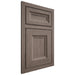 Shiloh Cabinetry Beaded Inset Windsor White Oak Plain Cut Clay Door