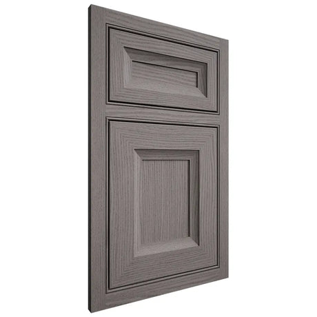 Shiloh Cabinetry Beaded Inset Windsor White Oak Plain Cut Flagstone Door