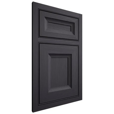 Shiloh Cabinetry Beaded Inset Windsor White Oak Plain Cut Harbor Door