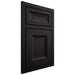 Shiloh Cabinetry Beaded Inset Windsor White Oak Plain Cut Ink Door