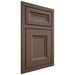 Shiloh Cabinetry Beaded Inset Windsor White Oak Plain Cut Mineral Door