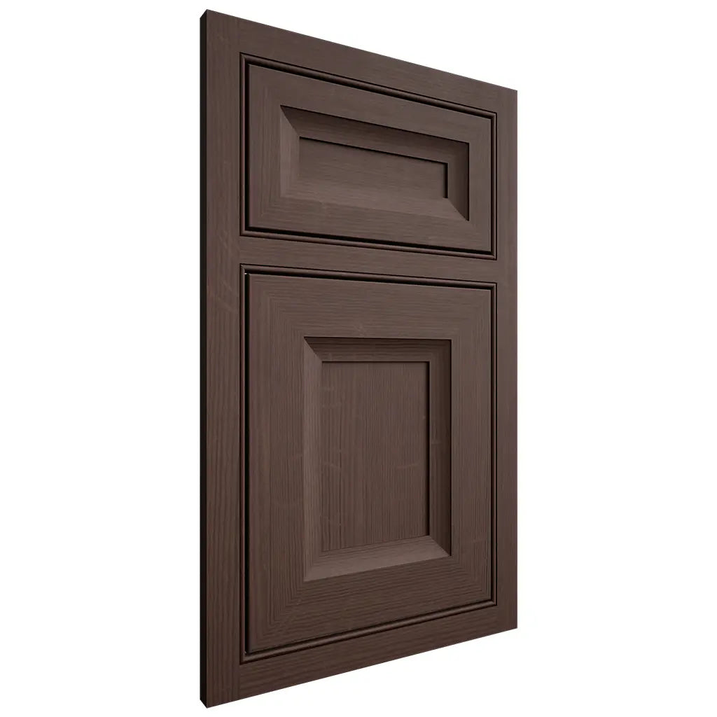 Shiloh Cabinetry Beaded Inset Windsor White Oak Quarter Sawn Dusk Door