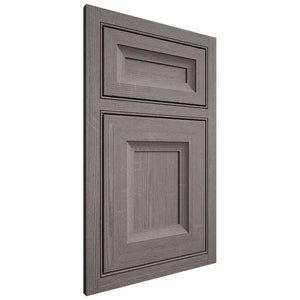 Shiloh Cabinetry Beaded Inset Windsor White Oak Quarter Sawn Flagstone Door