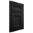 Shiloh Cabinetry Beaded Inset Windsor White Oak Quarter Sawn Ink Door
