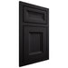 Shiloh Cabinetry Beaded Inset Windsor White Oak Quarter Sawn Ink Door