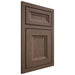 Shiloh Cabinetry Beaded Inset Windsor White Oak Quarter Sawn Mineral Door