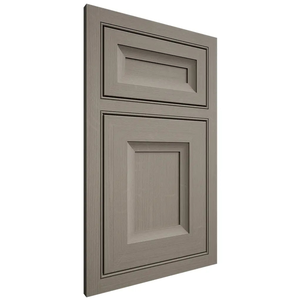 Shiloh Cabinetry Beaded Inset Windsor White Oak Quarter Sawn Thyme Door