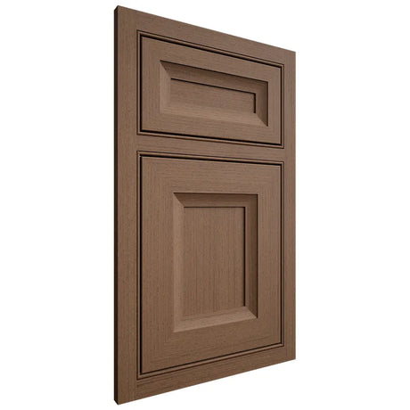 Shiloh Cabinetry Beaded Inset Windsor White Oak Rift Cut Autumn Door