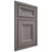 Shiloh Cabinetry Beaded Inset Windsor White Oak Rift Cut Flagstone Door