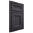 Shiloh Cabinetry Beaded Inset Windsor White Oak Rift Cut Harbor Door