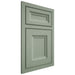 Shiloh Cabinetry Beaded Inset Windsor White Oak Rift Cut Moss Door