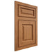 Shiloh Cabinetry Flush Inset Asherville Alder Plain Cut Caramel Door