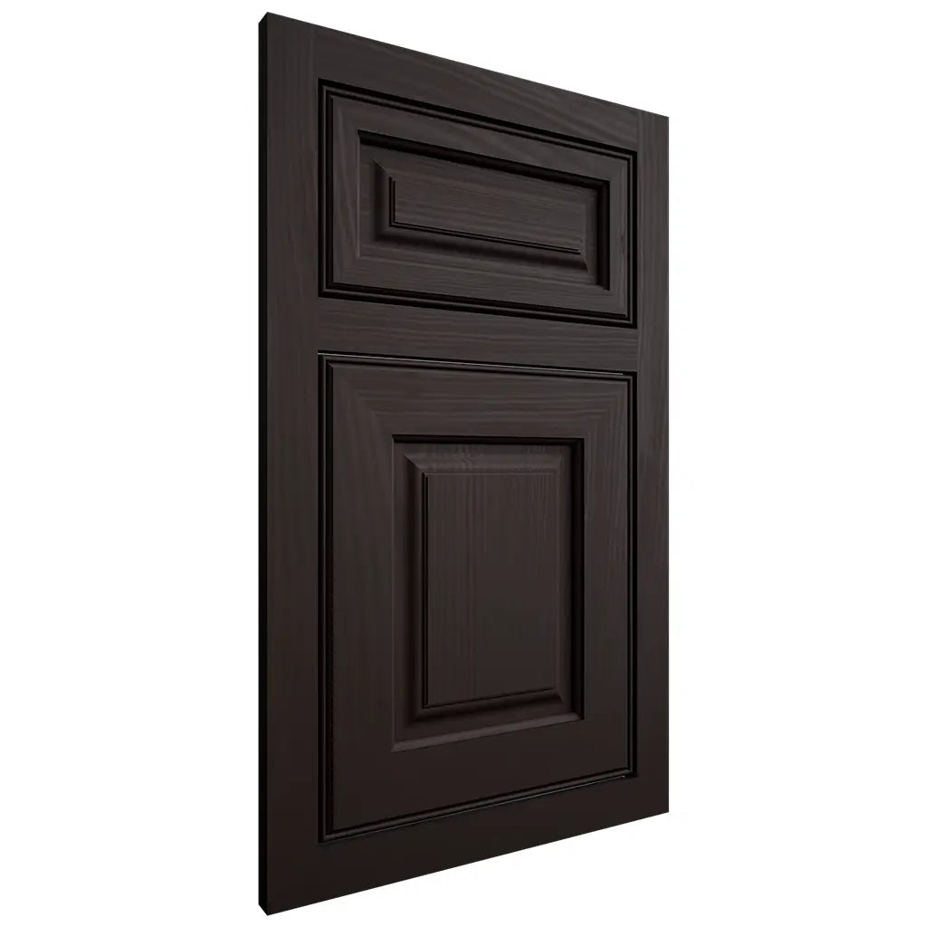 Shiloh Cabinetry Flush Inset Asherville Alder Plain Cut Espresso Door