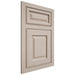 Shiloh Cabinetry Flush Inset Asherville Alder Plain Cut White Sands Door