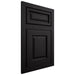 Shiloh Cabinetry Flush Inset Asherville Cherry Plain Cut Espresso Door