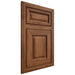 Shiloh Cabinetry Flush Inset Asherville Hickory Plain Cut Burnt Sugar Door