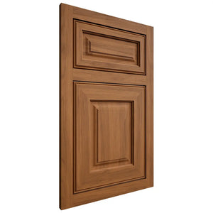 Shiloh Cabinetry Flush Inset Asherville Hickory Plain Cut Chestnut Door