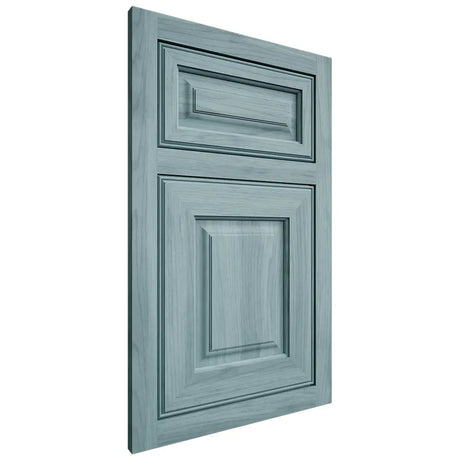 Shiloh Cabinetry Flush Inset Asherville Hickory Plain Cut Sky Door