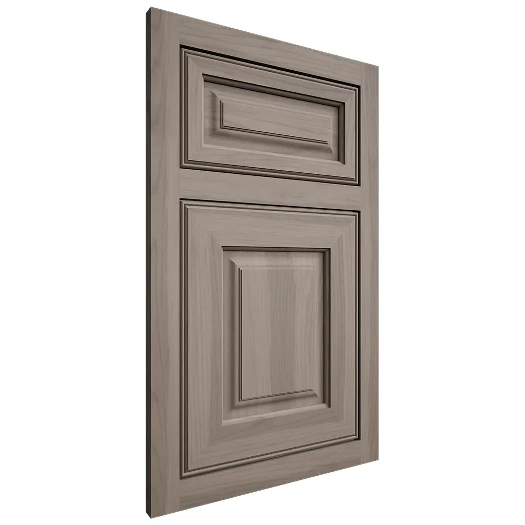 Shiloh Cabinetry Flush Inset Asherville Hickory Plain Cut Sterling Door