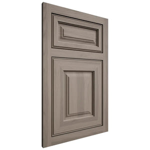 Shiloh Cabinetry Flush Inset Asherville Hickory Plain Cut Sterling Door