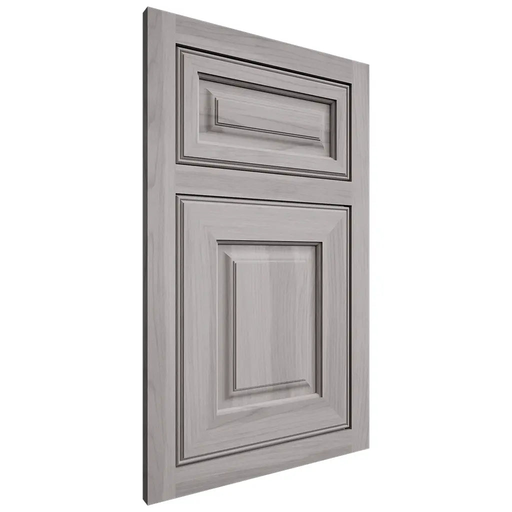 Shiloh Cabinetry Flush Inset Asherville Hickory Plain Cut Stratus Door