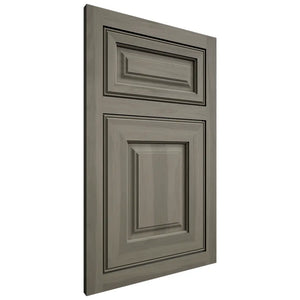 Shiloh Cabinetry Flush Inset Asherville Hickory Plain Cut Thyme Door