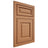 Shiloh Cabinetry Flush Inset Asherville Maple Plain Cut Cashmere Door