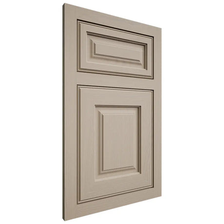 Shiloh Cabinetry Flush Inset Asherville Maple Plain Cut Pebble Door