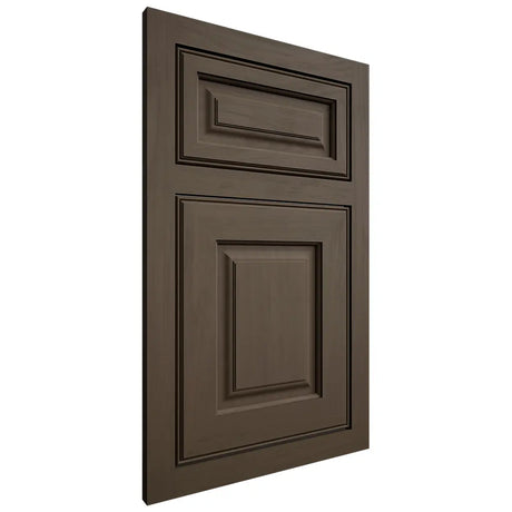 Shiloh Cabinetry Flush Inset Asherville Maple Plain Cut Perfect Brown Door