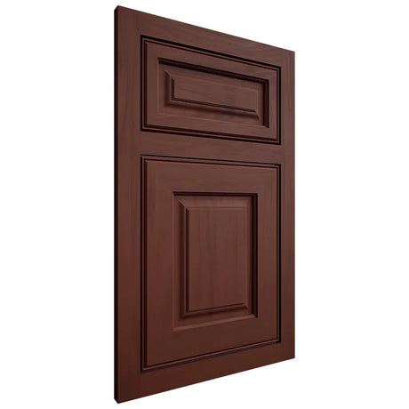 Shiloh Cabinetry Flush Inset Asherville Maple Plain Cut Sable Door