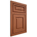 Shiloh Cabinetry Flush Inset Asherville Maple Plain Cut Spice Door