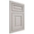 Shiloh Cabinetry Flush Inset Asherville Paintable Amazing Gray Door