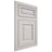 Shiloh Cabinetry Flush Inset Asherville Paintable Beige Door